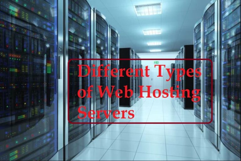 Different Types of Web Hosting Servers