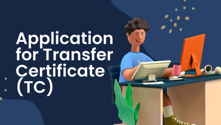 transfer certificate application