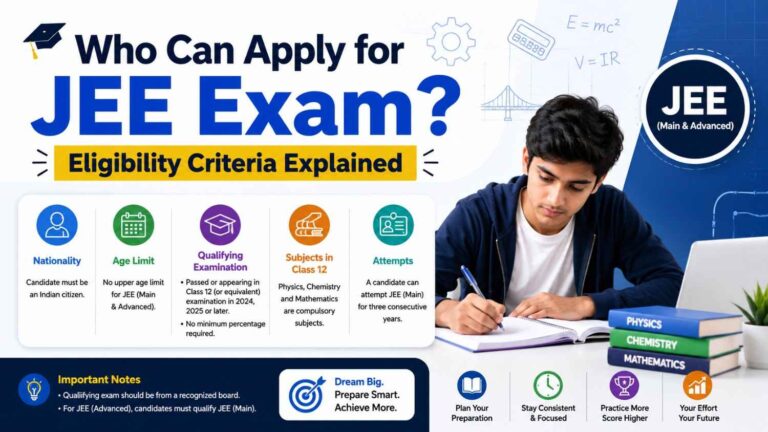 Apply for JEE Exam