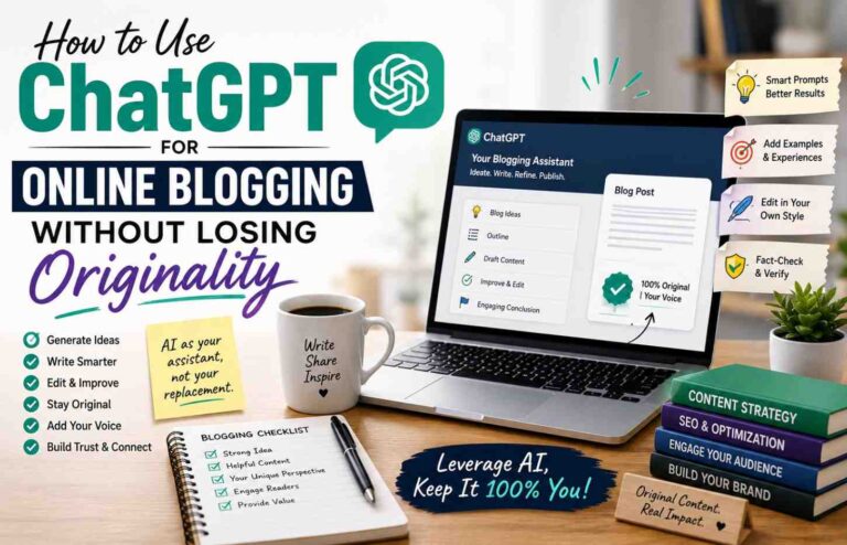 How to Use ChatGPT for Online Blogging Without Losing Originality fsiBlog