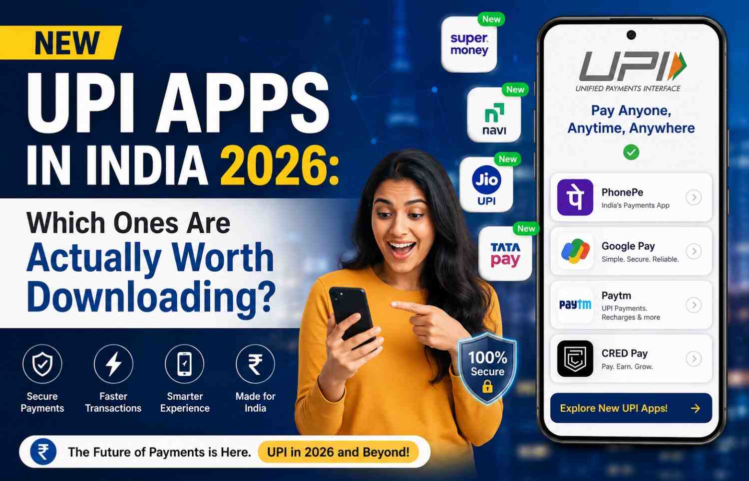New UPI Apps in India 2026